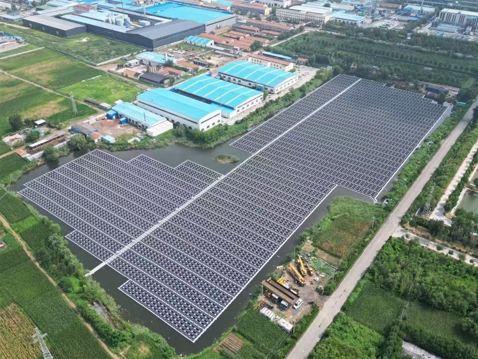 seaflower floating solar system